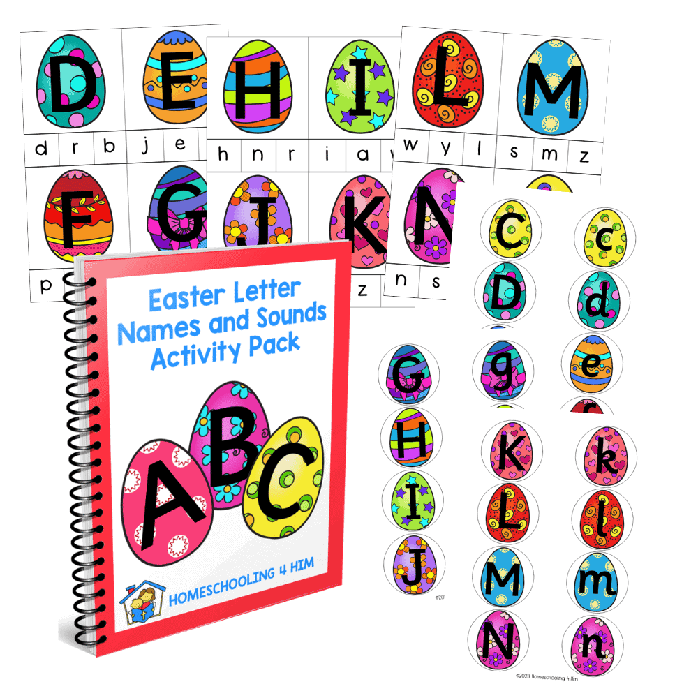 Easter Letter Names and Sounds Activity Pack