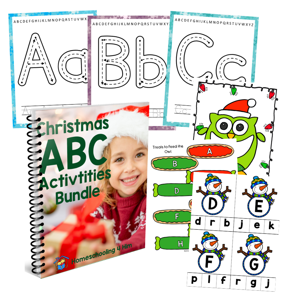Christmas Alphabet Activities Bundle
