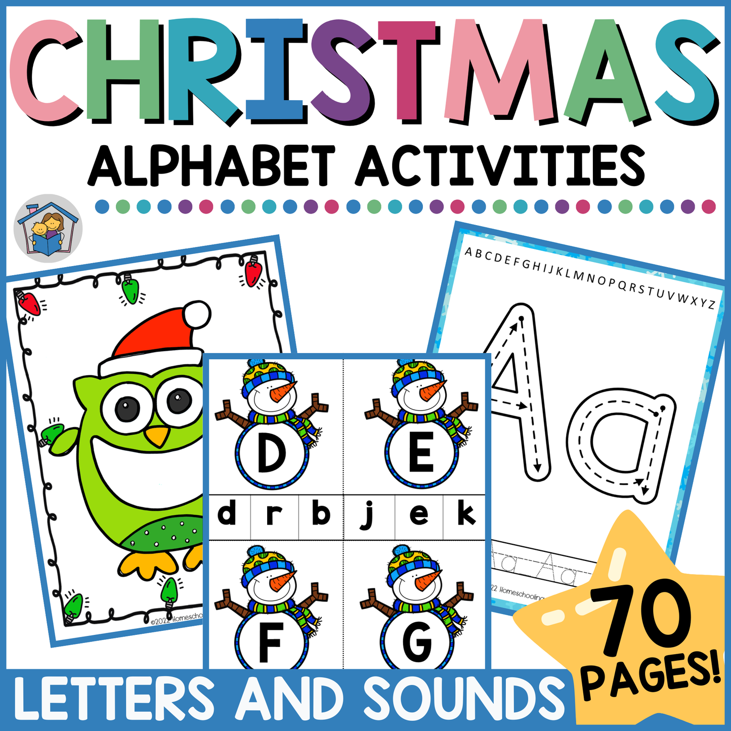 Christmas Alphabet Activities Bundle