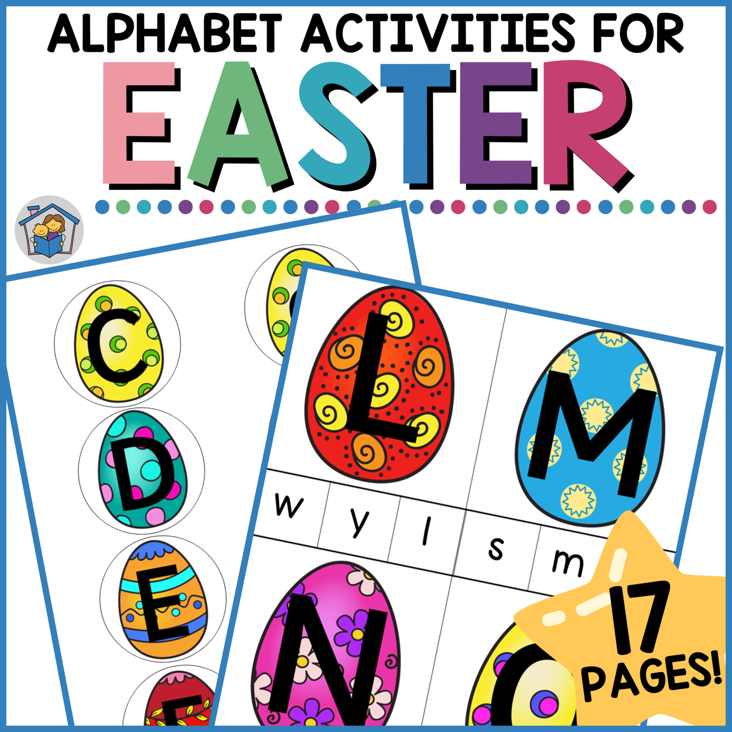Easter Letter Names and Sounds Activity Pack