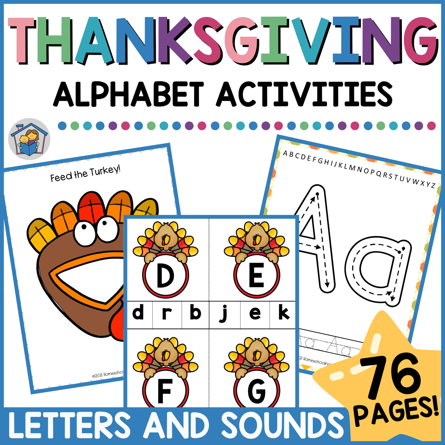 Thanksgiving Alphabet Activities