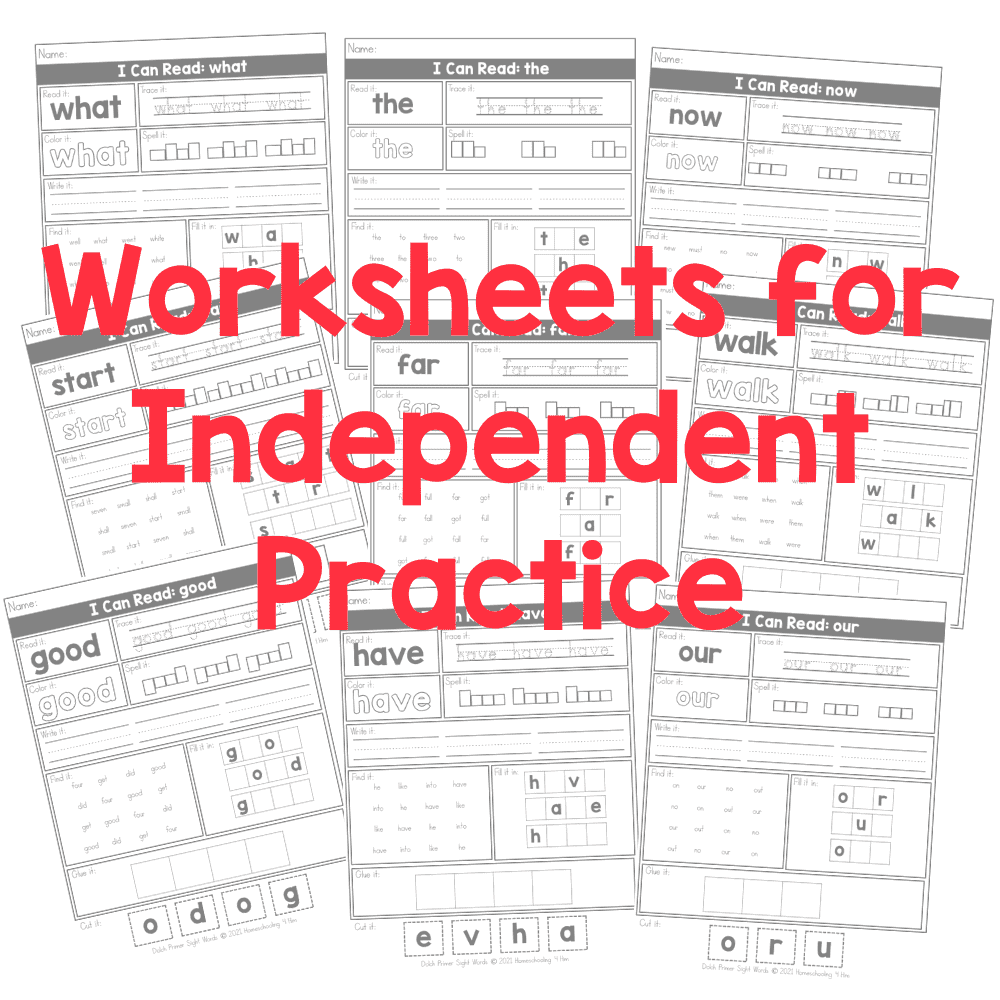 Sight Word Success Mega Activity Bundle | PreK to 3rd