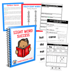 Sight Word Success Mega Activity Bundle | PreK to 3rd